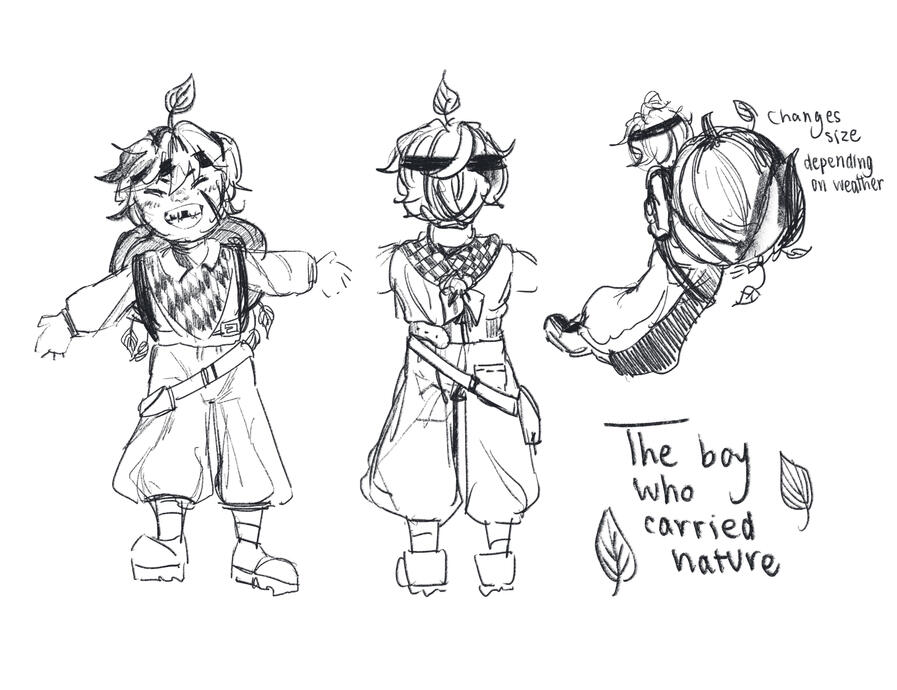 The boy who carried nature